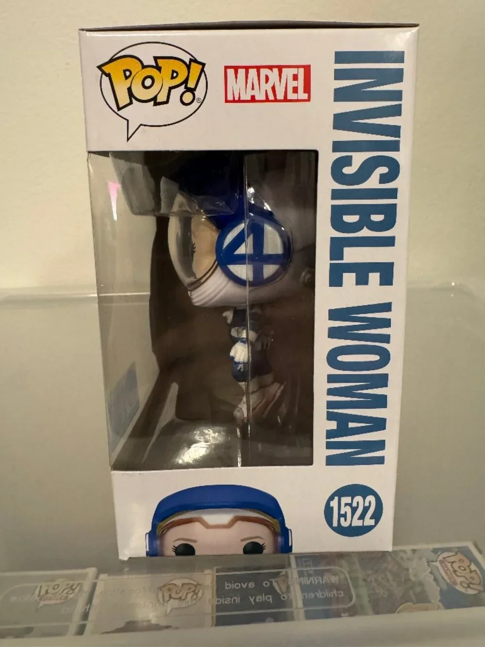 Funko Pop! Marvel Fantastic Four Invisible Woman Space Suit #1522 Exclusive